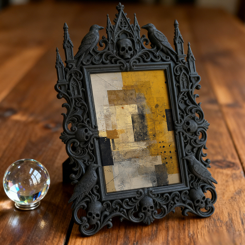 Stylish European Palace Frame | Vintage Market Stall Decor, Photo Prop, Portable Court Relief Craft