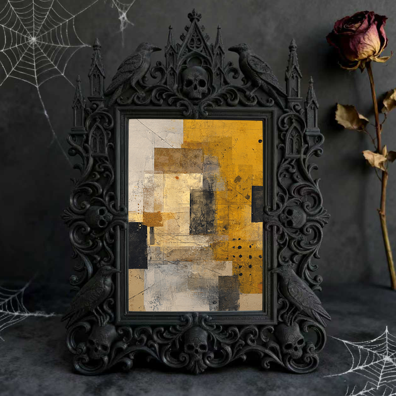 Stylish European Palace Frame | Vintage Market Stall Decor, Photo Prop, Portable Court Relief Craft