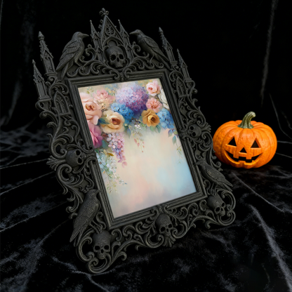 Hot-selling Royal Relief Frame | Wedding Anniversary Dinner Decor, Couple Photo Holder, Luxury Court Craft
