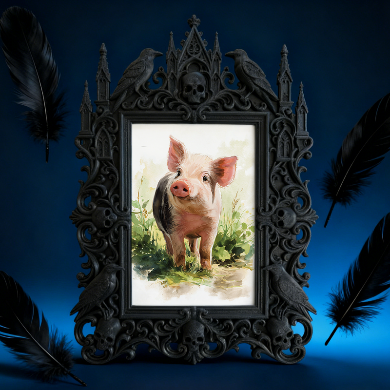 Trendy European Palace Frame | Bookstore Caf茅 Table Decor, Photo Holder, Vintage Noble Relief Design