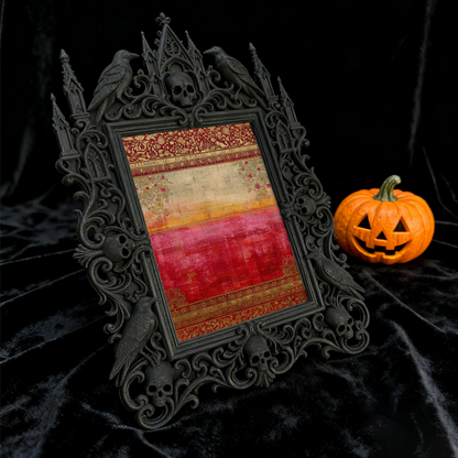 Premium Court Relief Frame | Gym VIP Locker Room Decor, Photo Display Ornament, Retro Palace Style