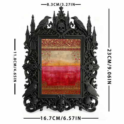 Premium Court Relief Frame | Gym VIP Locker Room Decor, Photo Display Ornament, Retro Palace Style