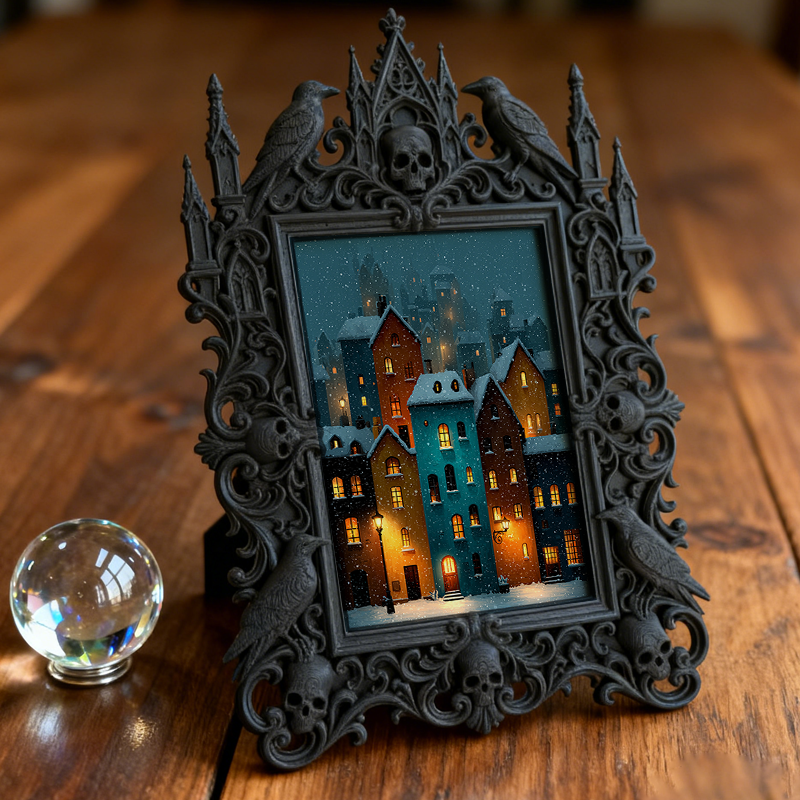 Luxury European Carved Frame | Artisan Cheese Shop Decor, Photo Prop, Royal Court Relief Craft