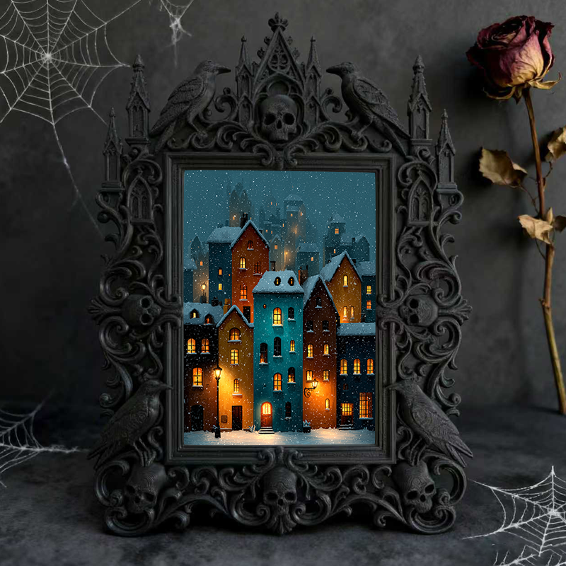 Luxury European Carved Frame | Artisan Cheese Shop Decor, Photo Prop, Royal Court Relief Craft