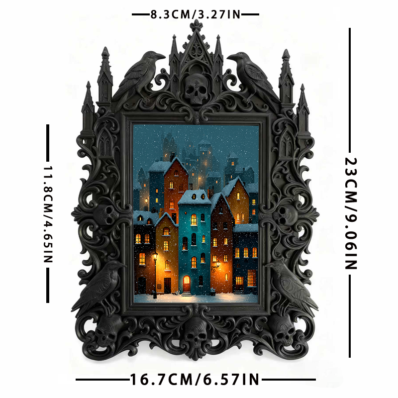 Luxury European Carved Frame | Artisan Cheese Shop Decor, Photo Prop, Royal Court Relief Craft