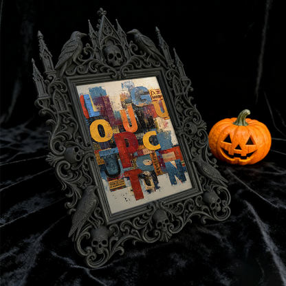 Popular Royal Relief Frame | Parent-child Picnic Table Decor, Family Photo Holder, Portable Retro Style