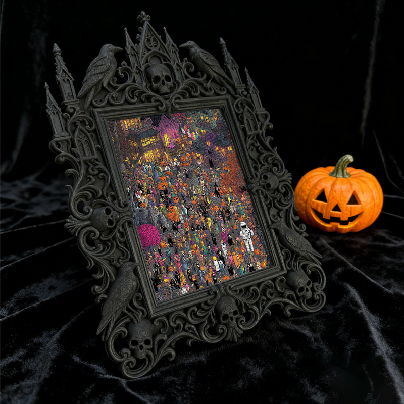 Stylish European Palace Frame | Opera House Lobby Decor, Photo Display Ornament, Noble Retro Design