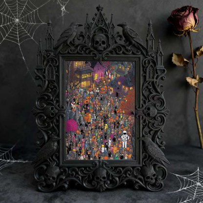 Stylish European Palace Frame | Opera House Lobby Decor, Photo Display Ornament, Noble Retro Design