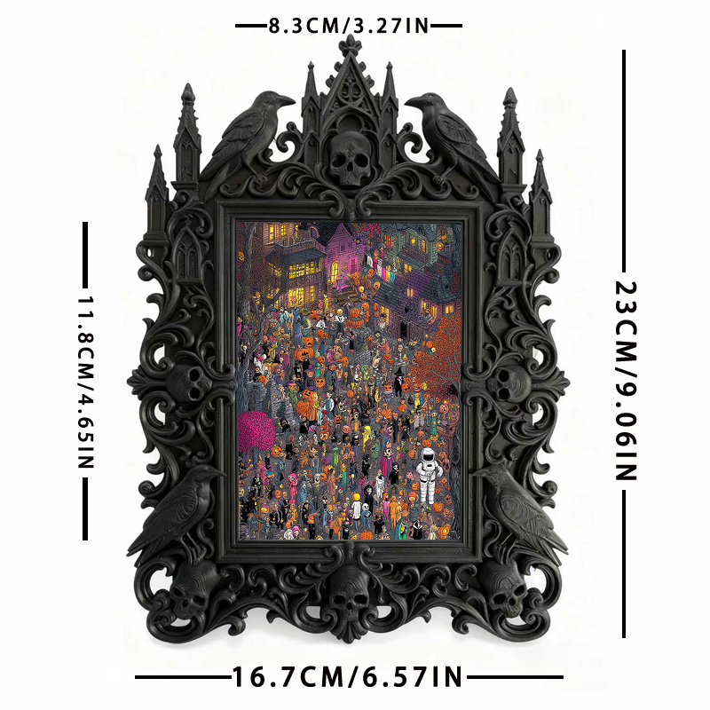 Stylish European Palace Frame | Opera House Lobby Decor, Photo Display Ornament, Noble Retro Design