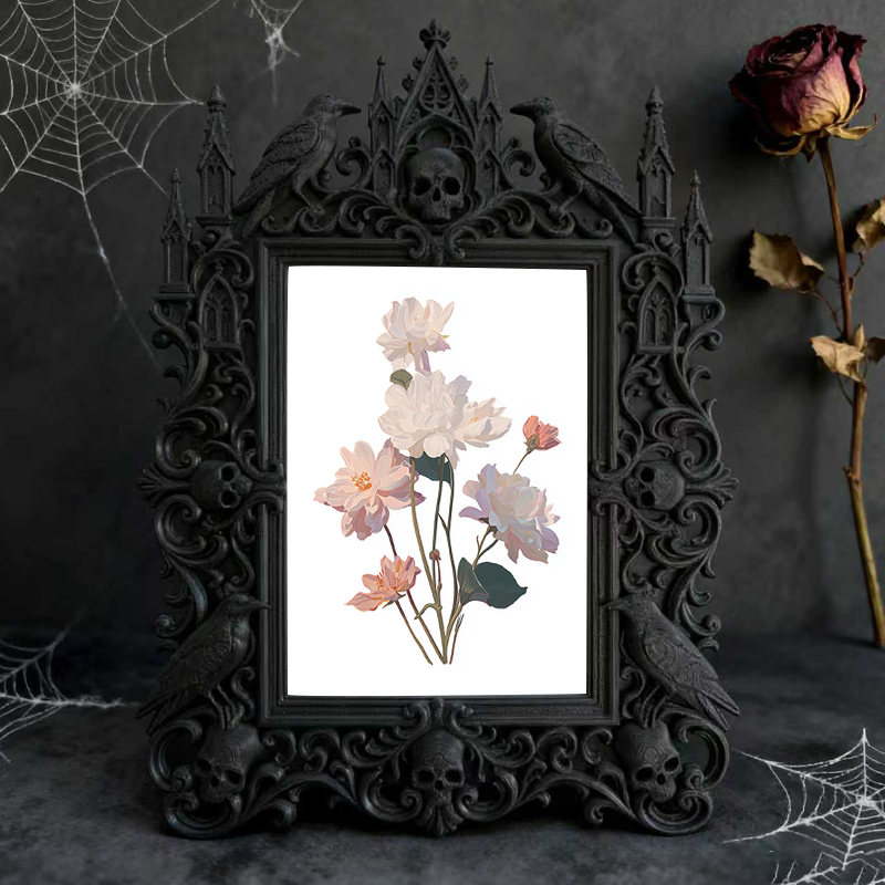 Top-rated Court Relief Frame | Cosmetics Store Beauty Counter Decor, Photo Prop, Palace Carved Style