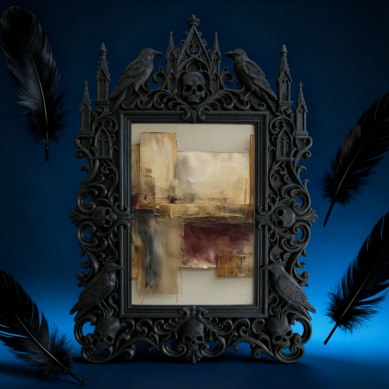 Bestseller European Carved Frame | Vineyard Picnic Area Decor, Photo Holder, Rustic Royal Relief Craft