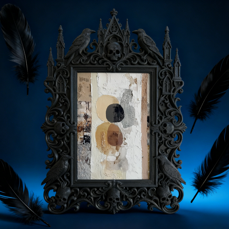 Hot-selling Royal Relief Frame | Halloween Masquerade Ball Decor, Photo Prop, Luxury Court Design