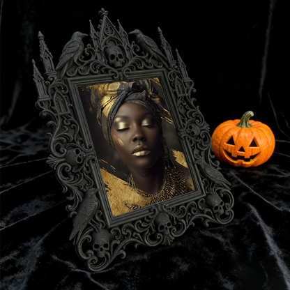 Hot-selling Gothic Dark-style Photo Frame | Gothic Perfume Boutique Display Decor, Photo Ornament, Dual-use Display, Waterproof Fragrance-re