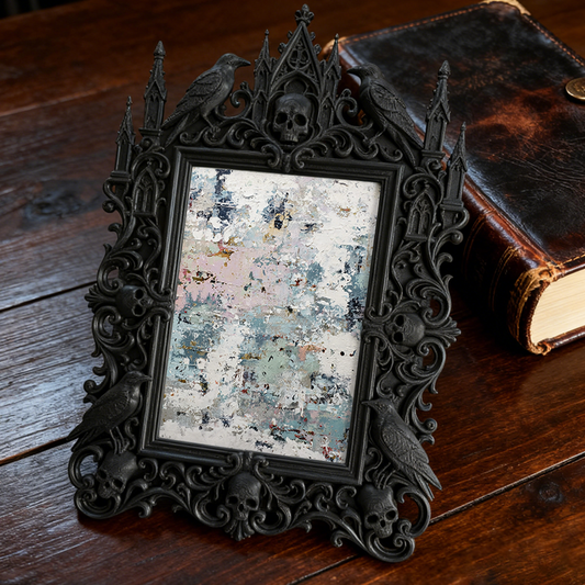 Hot-selling Gothic Dark-style Photo Frame | Werewolf Board Game Room Decor, Photo Ornament, Wall/Table Dual-use, Waterproof Shockproof Frame