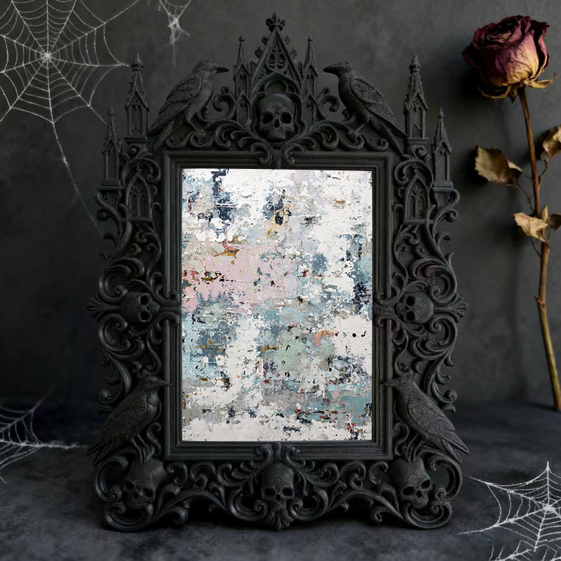 Hot-selling Gothic Dark-style Photo Frame | Werewolf Board Game Room Decor, Photo Ornament, Wall/Table Dual-use, Waterproof Shockproof Frame