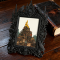 Hot-selling Gothic Dark-style Photo Frame | Gothic Themed Book Fair Booth Decor, Photo Ornament, Wall/Table Dual-use, Waterproof Portable Fr