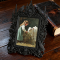 Popular Gothic Dark-style Photo Frame | Dark Fantasy LARP Camp Decor, Photo Ornament, Wall/Table Dual-use, Waterproof Foldable Frame