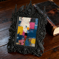 Edgy Gothic Dark-style Photo Frame | Gothic Kids鈥?Dark Fairy Tale Bedroom Decor, Photo Ornament, Wall/Table Dual-use, Child-safe Frame