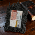 Edgy Gothic Dark-style Photo Frame | Gothic Candle Holder Display Shop Decor, Photo Ornament, Dual-use Display, Simple Frame