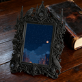 Cute-gothic Gothic Dark-style Photo Frame | Gothic Pet Bandana Photoshoot Prop, Photo Ornament, Dual-use Display, Cute Frame