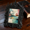 Fan-favorite-pick Gothic Dark-style Photo Frame | Halloween Haunted Trail Photo Booth Decor, Photo Ornament, Wall-mountable & Tabletop, Ligh
