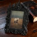 Must-have-gothic Gothic Dark-style Photo Frame | Dark Art Tattoo Flash Sale Booth Decor, Photo Ornament, Wall-mountable & Tabletop, Slim Fra