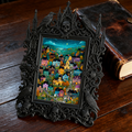 5-star-rated Gothic Dark-style Photo Frame | Gothic Body Jewelry Boutique Display, Photo Ornament, Dual-use Display, Sturdy Frame
