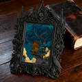 Top-pick Gothic Dark-style Photo Frame | Dark Academia Stationery Shop Decor, Photo Ornament, Wall/Table Dual-use, Durable Frame