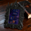 Adorable-dark-style Gothic Dark-style Photo Frame | Gothic Pet Bedside Decor, Photo Ornament, Dual-use Display, Cute Frame