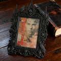 Highly-coveted Gothic Dark-style Photo Frame | Gothic Dark Nail Polish Shop Shelf Decor, Photo Ornament, Wall-mountable & Tabletop, Scratch-