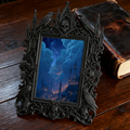 Sturdy-reliable Gothic Dark-style Photo Frame | Gothic Bicycle Customization Shop Decor, Photo Ornament, Dual-use Display, Wear-resistant Fr