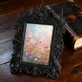 Style-icon Gothic Dark-style Photo Frame | Gothic Kids’ Witch Costume Display Decor, Photo Ornament, Wall/Table Dual-use, Eco-friendly Frame