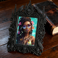 Customer-approved Gothic Dark-style Photo Frame | Vampire Masquerade Party Photo Spot Decor, Photo Ornament, Dual-use Display, Sturdy Frame