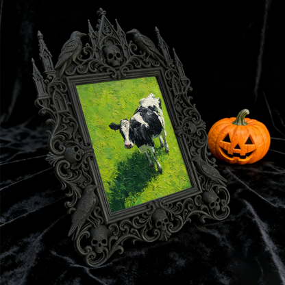 5-star-hit Gothic Dark-style Photo Frame | Gothic Themed Elopement Photo Display Decor, Photo Ornament, Dual-use Display, Sturdy Frame