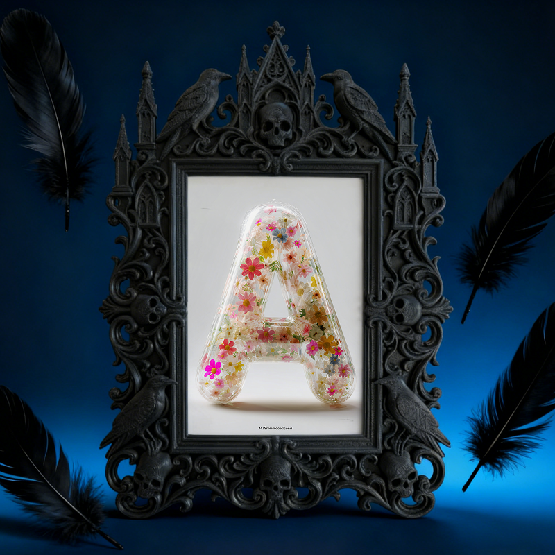 Top-choice-gothic Gothic Dark-style Photo Frame | Dark Academia Dormitory Art Supply Shelf Decor, Photo Ornament, Wall/Table Dual-use, Durab