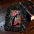 Trend-buzzing Gothic Dark-style Photo Frame | Punk Rock Band Vinyl Record Pop-up Decor, Photo Ornament, Wall/Table Dual-use, Eco-friendly Fr