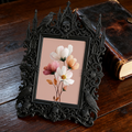 Classy-dark Gothic Dark-style Photo Frame | Dark Academia Book Mark Making Studio Decor, Photo Ornament, Wall-mountable & Tabletop, Practica