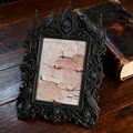 Rare-gem-pick Gothic Dark-style Photo Frame | Gothic Birthday Dinner Party Decor, Photo Ornament, Wall/Table Dual-use, Rustic Frame
