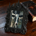 Sturdy-long-lasting Gothic Dark-style Photo Frame | Gothic Halloween Trick-or-Treat Station Decor, Photo Ornament, Dual-use Display, Wear-re
