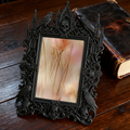 Rare-gem Gothic Dark-style Photo Frame | Gothic Rooftop Terrace Decor, Photo Ornament, Wall/Table Dual-use, Rustic Frame