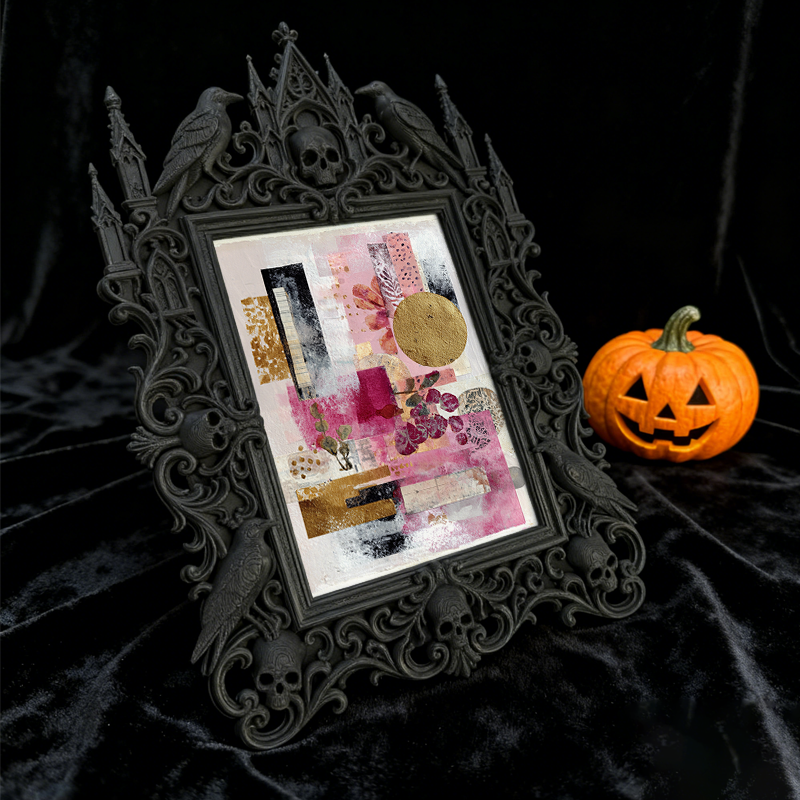Limited-stock Gothic Dark-style Photo Frame | Dark Fantasy Miniature Collection Decor, Photo Ornament, Wall-mountable & Tabletop, Creative F