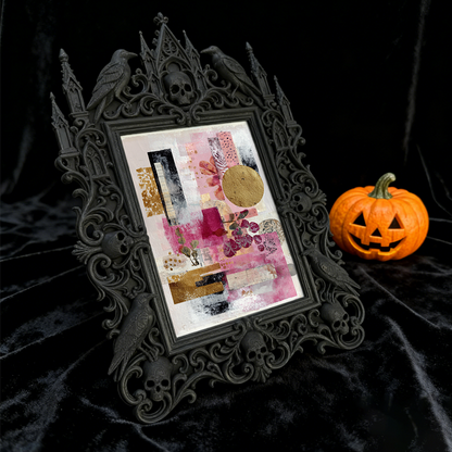 Limited-stock Gothic Dark-style Photo Frame | Dark Fantasy Miniature Collection Decor, Photo Ornament, Wall-mountable & Tabletop, Creative F