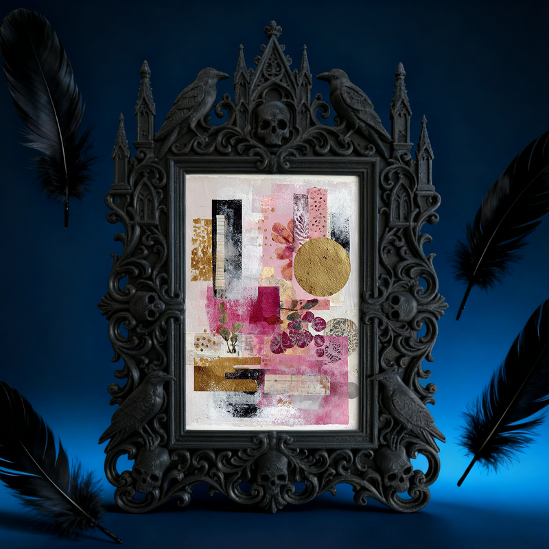 Limited-stock Gothic Dark-style Photo Frame | Dark Fantasy Miniature Collection Decor, Photo Ornament, Wall-mountable & Tabletop, Creative F