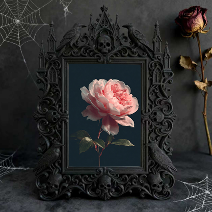 Trend-forward Gothic Dark-style Photo Frame | Punk Rock Band Merchandise Pop-up Decor, Photo Ornament, Wall/Table Dual-use, Eco-friendly Fra