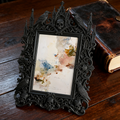 Insta-trending Gothic Dark-style Photo Frame | Dark Academia Dorm Book Nook Decor, Photo Ornament, Wall/Table Dual-use, Durable Frame