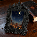 Must-grab Gothic Dark-style Photo Frame | Gothic Bathroom Vanity Decor, Photo Ornament, Wall-mountable & Tabletop, Slim Frame