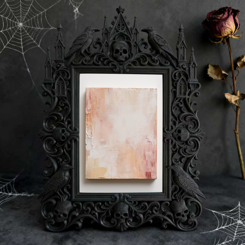Hard-to-get Gothic Dark-style Photo Frame | Vampire LARP Themed Guest Room Decor, Photo Ornament, Wall/Table Dual-use, Artistic Frame