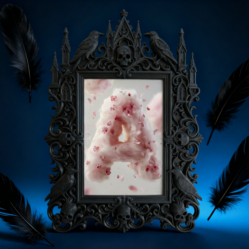 TikTok-viral Gothic Dark-style Photo Frame | Gothic Handmade Resin Jewelry Shop Decor, Photo Ornament, Wall-mountable & Tabletop, Plastic Fr