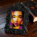 Hard-to-find Gothic Dark-style Photo Frame | Vampire Cosplay Costume Alteration Shop Decor, Photo Ornament, Wall/Table Dual-use, Artistic Fr