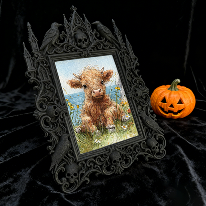 Hard-to-find-pick Gothic Dark-style Photo Frame | Vampire Cosplay Group Cosplay Parade Decor, Photo Ornament, Wall/Table Dual-use, Artistic 